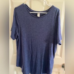 Blue/ grey old navy luxe shirt